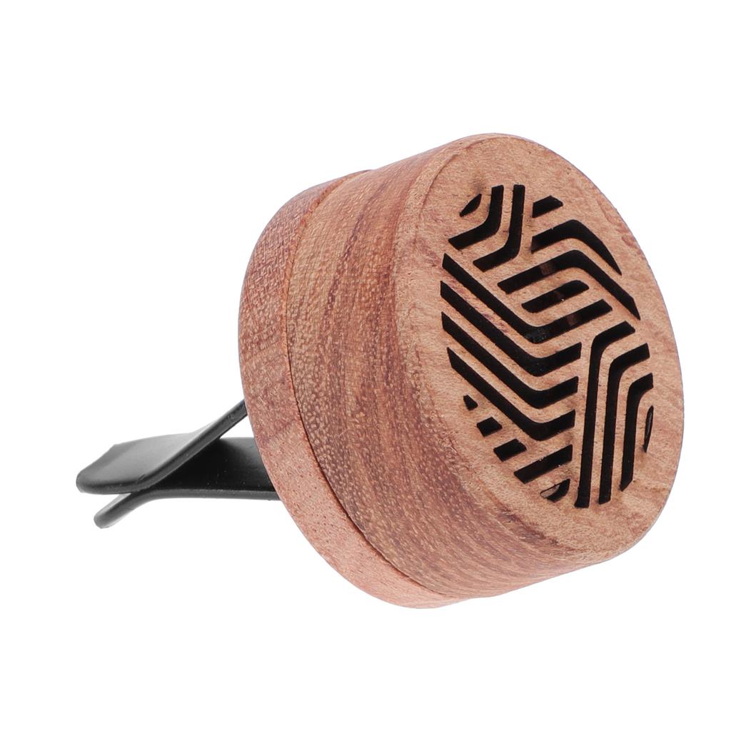 Aroma Diffuser Essential Oil Car Diffuser Wooden Carved Aromatherapy Diffuser Car Vent Clip Car Air Freshener Rituals Perfume