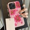 Роскошный Чехол для Телефона с Узором из Кожи Личи 'Gorgeous Luxury Flowers' Для Redmi Note 14 13 12 11 10 9 8 Pro Plus 4G 5G Ударопрочный Чехол