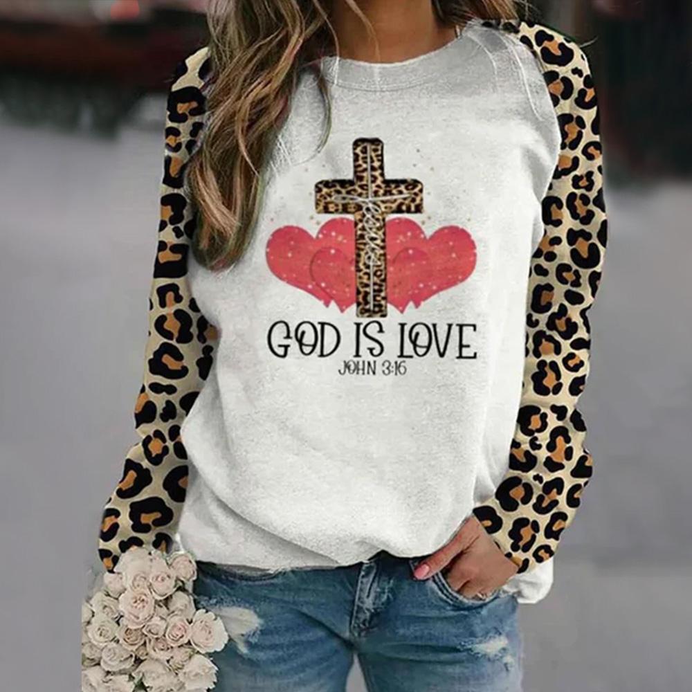 Женский топ с длинным рукавом, 3D абстрактный принт лица, толстовка с круглым вырезом, свитер с длинным рукавом, осень и зима, большие размеры