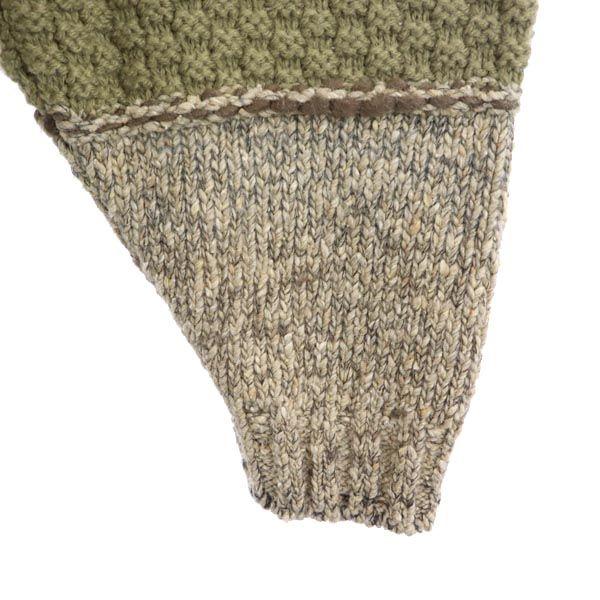 Неиспользованный FUGA FUGA сделано в Японии Свитер с длинным рукавом из смесовой шерсти Женский Б/у