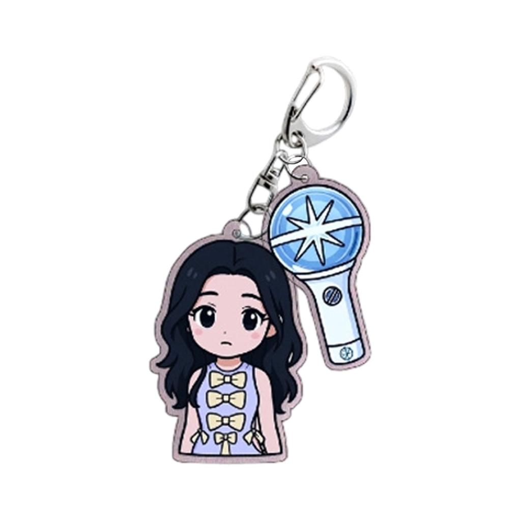 Акриловый брелок для девочек, новая подвеска для сумки, аксессуары, ювелирные изделия