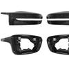 Gloss Black M3/M4 Rearview Mirror Cover Set for BMW 3 Series G20/G28/G80/G82