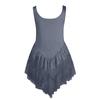 Women Lace Flowy  Dress Sleeveless Backless Low Cut Slip Dress A Line Short Dress Boho Sundress