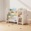 Children's Toy and Book Storage Rack - Large Capacity Bookshelf Cabinet for Living Room