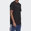 Adidas Originals Trefoil Eternal Flame Print Short Sleeve T-Shirt Men Tops Black GK5904