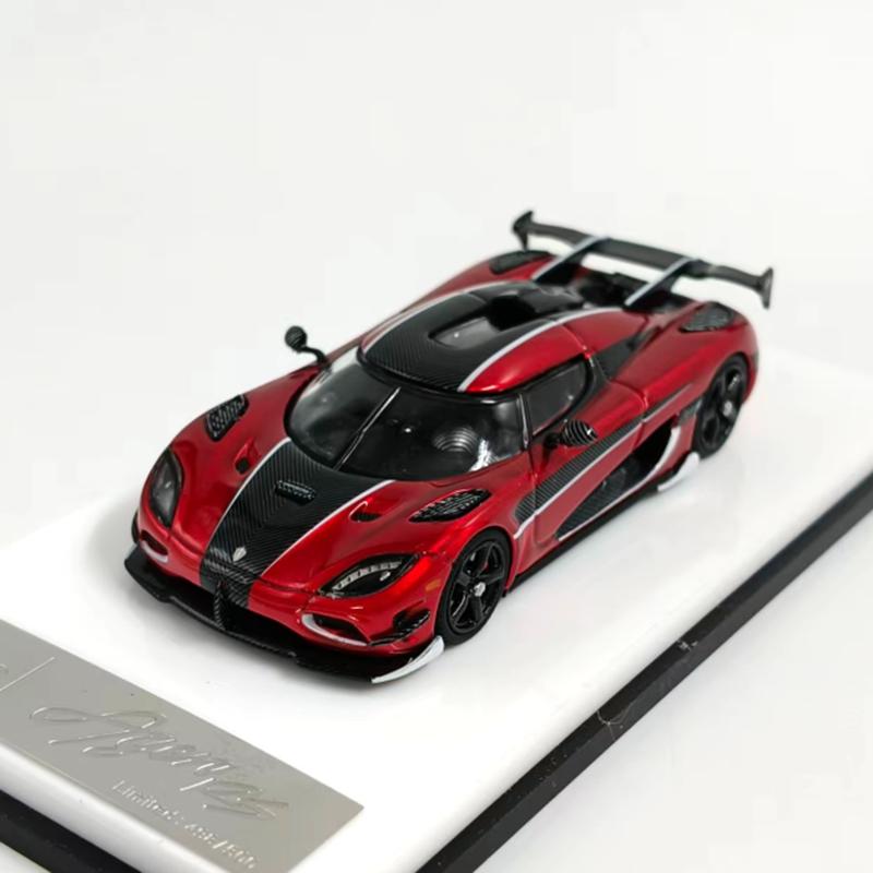 TPC 1:64 Scale Agera RS Simulated Alloy Toy Car Model Display Decorative Piece Classic Collectible