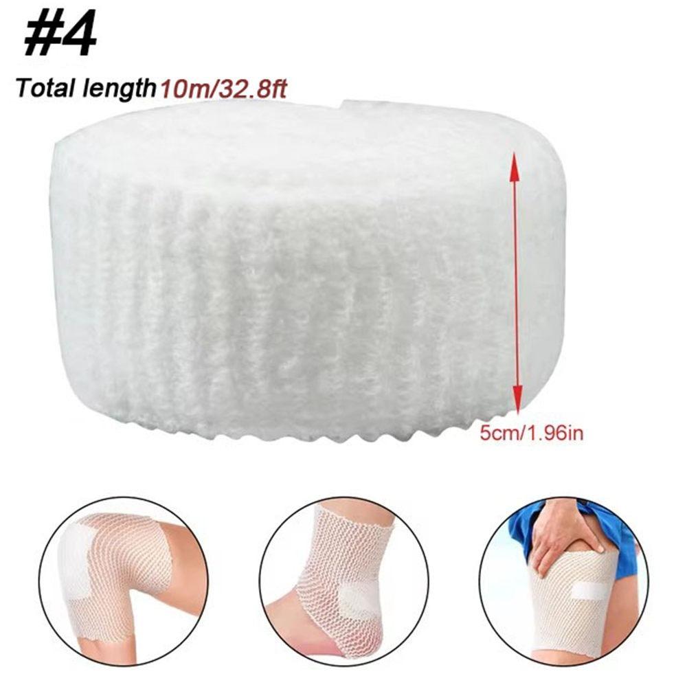 1 рулон сетчатый трубчатый бинт эластичная сетка повязка для ран трубка марля дышащий бинт фиксационная сетка для запястья локтя голени