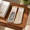 Anti-slip Five-toe Socks Silicone Floor Toe Socks Women's Non-slip Yoga Socks Four Seasons