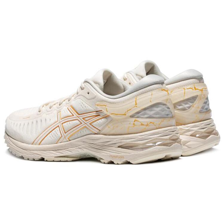 ASICS Metarun White / Gold Women's (Unisex) Running Shoes 1012B139 100