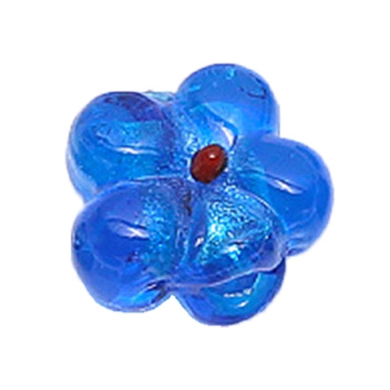 Popular Coloured Glaze Color Flower DIY Accessories Sweet Pendants DIY Handmade Bracelet Necklace Earrings Materials