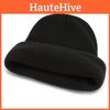 Knitted Winter Outdoor Hat Thick Warm All Inclusive Cap Fashion Gift Solid Color