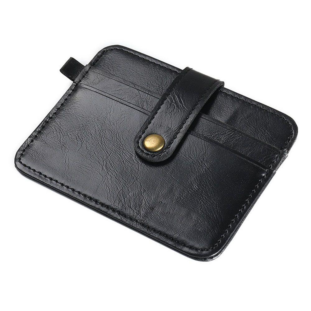 Real 100% Real Leather Vintage Style Hasp Women Male Crazy Horse Leather Purse Small Mini Wallets