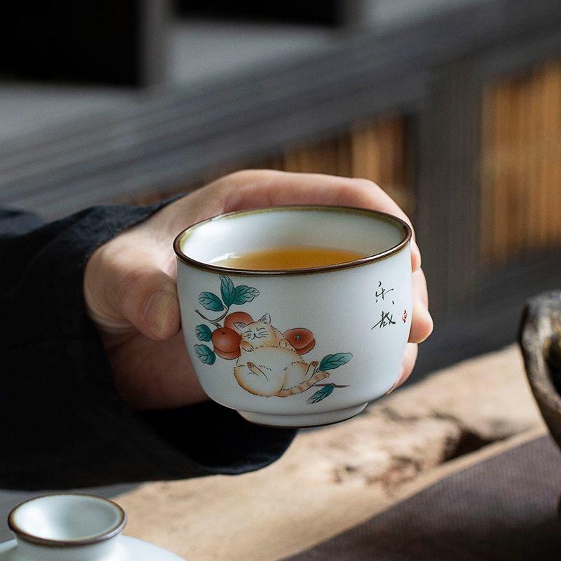 Керамическая чашка для чая Cute Cat Teacups 100 мл