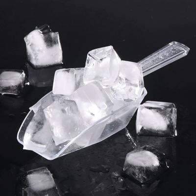 Многоцелевой кухонный совок Прозрачный совок для льда 6,7 дюйма для контейнеров Конфеты Попкорн Еда Канистры для мороженого и десерта Банки Шведский стол Кухня Бар Свадьба