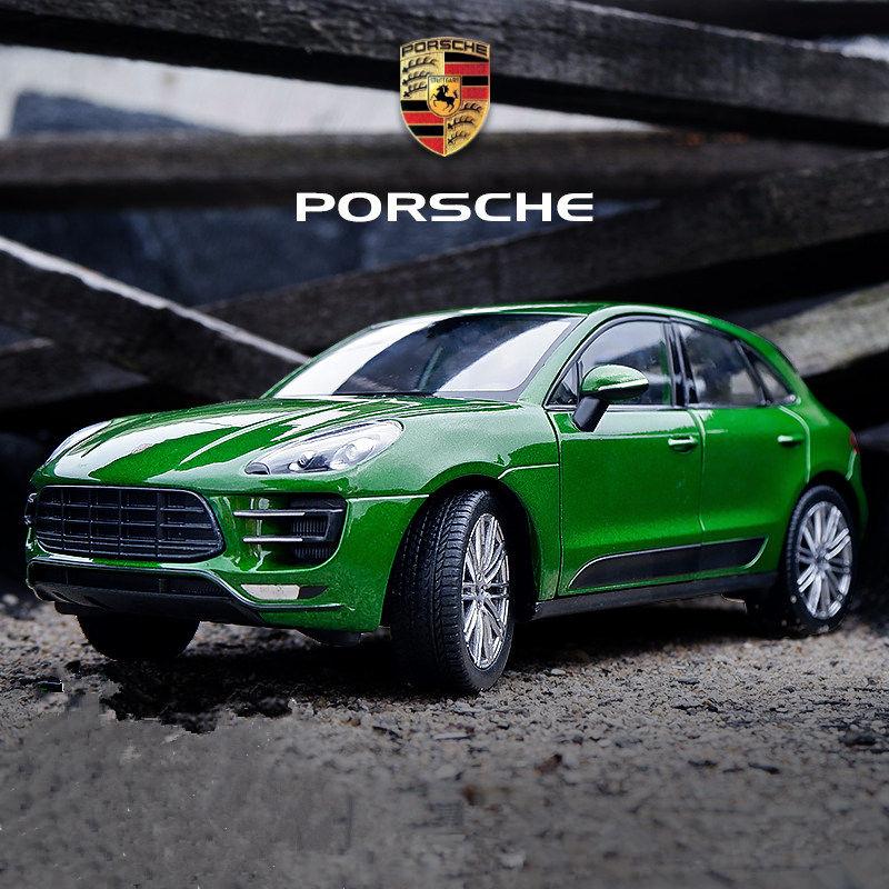 AABKP1 WELLY 1:24 Porsche Macan Turbo SUV Alloy Car Model Diecast Metal Toy Vehicles Car Model High Simulation Collection Children Gift