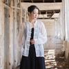 Women's Chinese-Style Cotton Linen Sunscreen Cardigan - Summer Trend