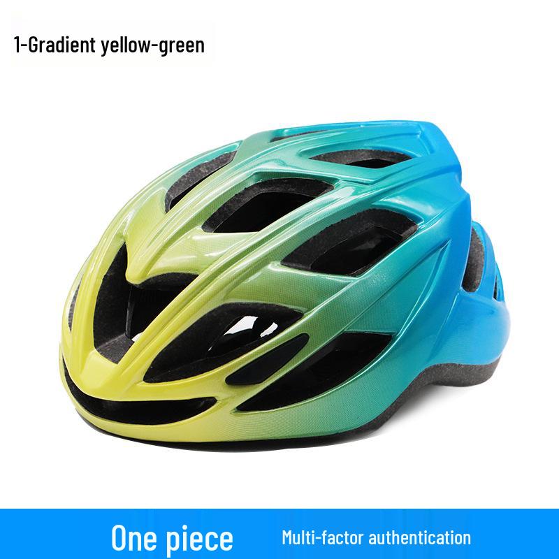 Цельный регулируемый взрослый велосипедный шлем для мужчин и женщин - Защита от столкновений для шоссейного велосипеда