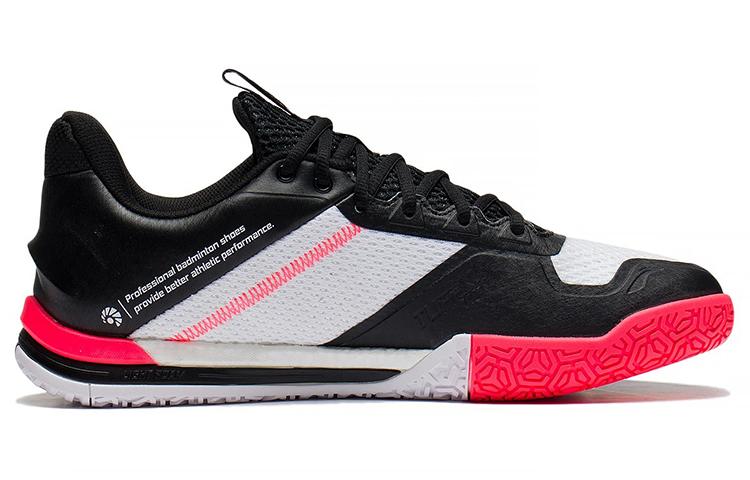 Li Ning Saga SE Textile, Synthetic Leather Cushioning Slip Resistant Abrasion Resistant Breathable Low top AYZS014-1