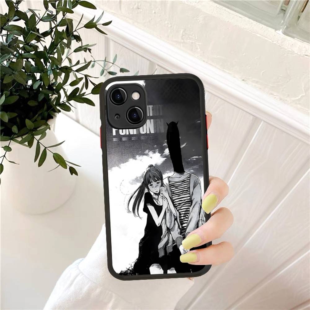 Goodnight Punpun Phone Case for iPhone 14 11 12 13 Mini Pro Max 8 7 Plus X XR XS MAX Translucent Matte Cover