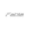 HGWE4 Bright silver Metal car Rear trunk Decals Emblem badge sticker For Skoda 4x4 Yeti Octavia Superb Fabia Kamiq Karoq Kodiaq Rapid