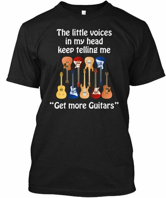 The Little Voices In My Head Keep Telling Me get T-Shirt Made in USA S to 5XL Unisex T-Shirt
