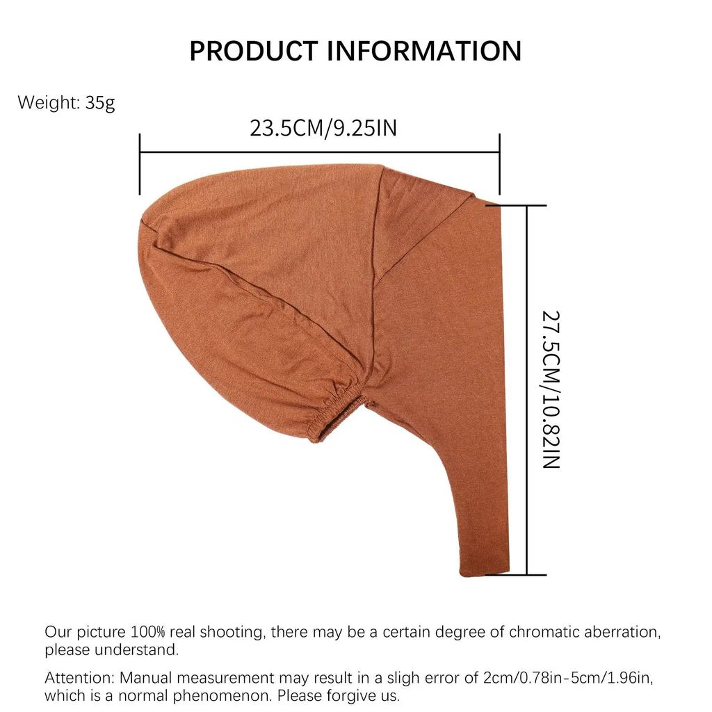 Мусульманская внутренняя шапочка хиджаб для женщин сплошной подшлемник хиджаб подшлемник шарф тюрбан шляпа исламские мусульманские хиджабы готовые к ношению головной убор