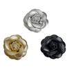 Elegant Camellia Brooch Stylish Flower Shaped Breastpin Ethnic Style Lapel Pin Wedding Party Holiday Gift for Her