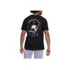 Adidas Originals Trefoil Back Sailboat Graphic Print Crew Neck T-Shirt Men Tops Black HR7907