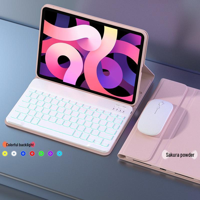Магнитный чехол-клавиатура Bluetooth с подсветкой для Xiaomi Redmipad2 (Русский/Португальский) - Совместимо с моделью 2025 года