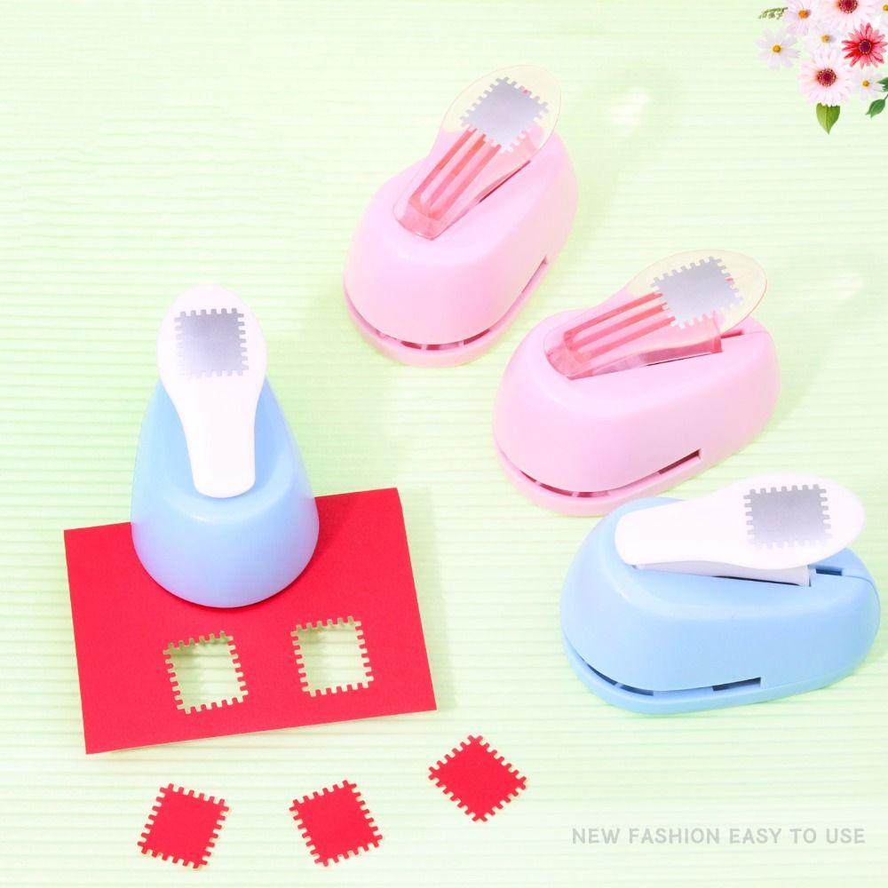 Hole Puncher Embossing Machine Stamp Shape Toothed Puncher Embosser Stamp Border Punch  for Card