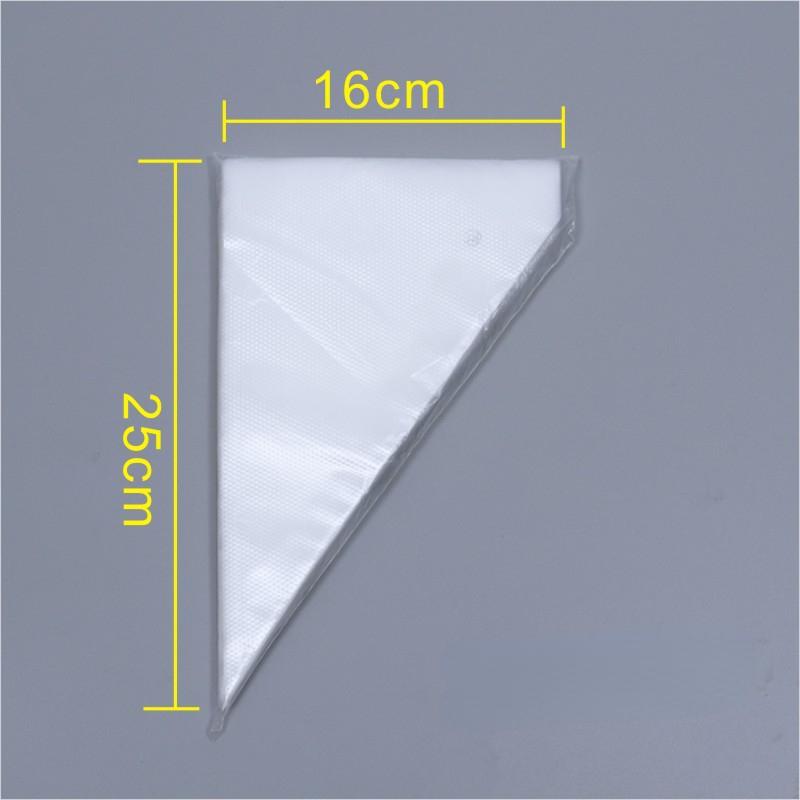 Набор из 100 шт. Одноразовый кондитерский мешок Упаковка для выпечки Кондитерское оборудование Аксессуары для выпечки Формы для выпечки Масляный торт Инструменты для шелковых цветов