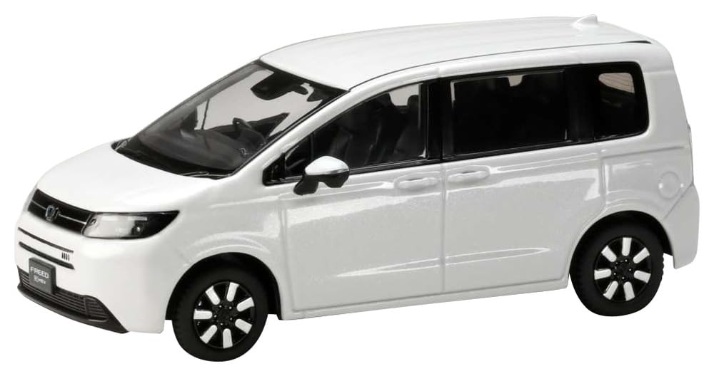 HJ43 Honda Freed Platinum White Pearl Finished Product 1/43