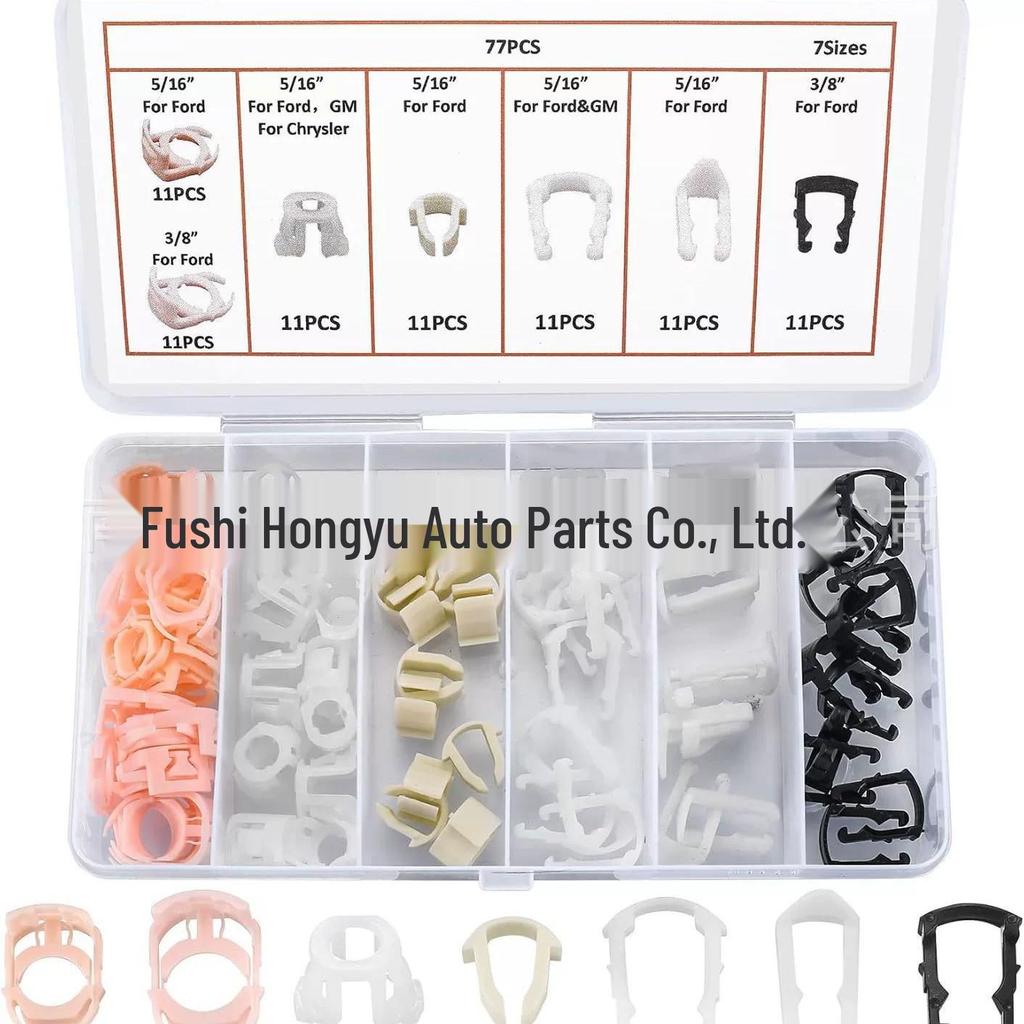 70PCS Fuel Hose & Wiring Organizer Clips for Ford Cars