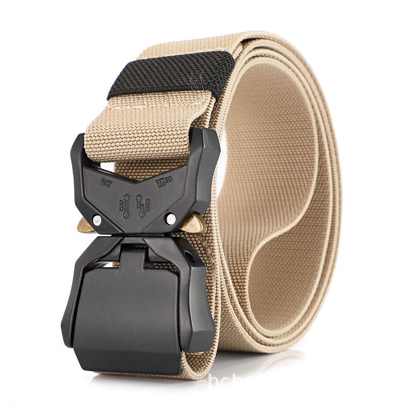 Мужской эластичный тактический пояс для улицы с возможностью нанесения логотипа на заказ