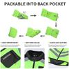 Cycling Vest WOSAWE Bike Sleeveless Gilet Windproof Hi Viz Reflective Clothing
