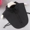 24 Styles Female Chiffon Fake Collar for Women Blouse Shirt False Collar Ladies Lapel Detachable Collar Female Decorative