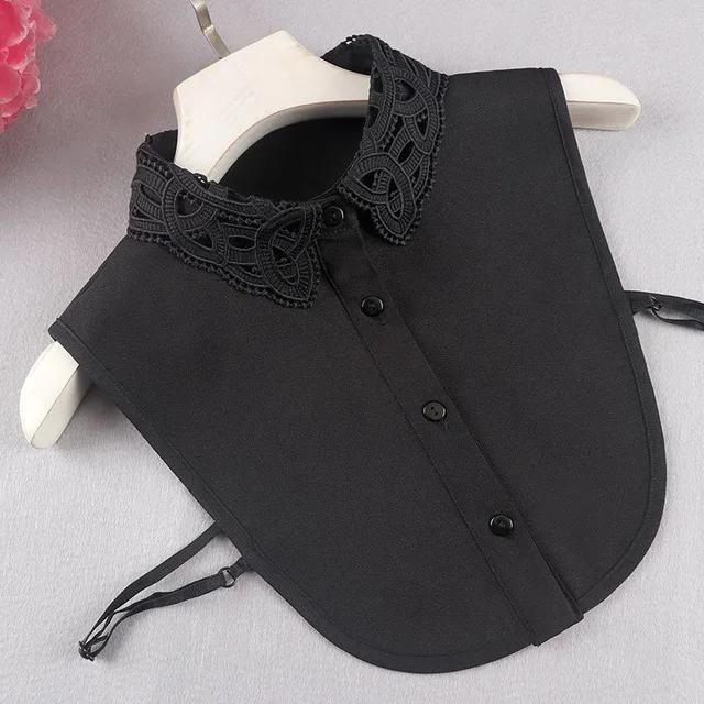 24 Styles Female Chiffon Fake Collar for Women Blouse Shirt False Collar Ladies Lapel Detachable Collar Female Decorative