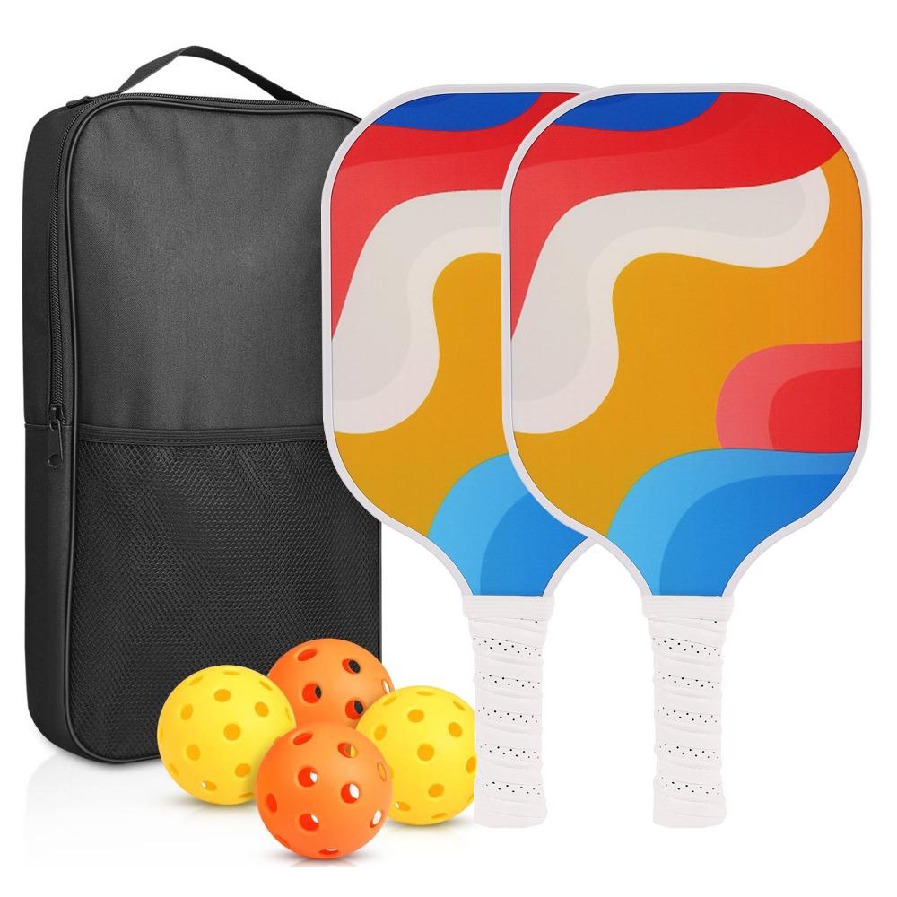 Износостойкая ракетка для пиклбола, нескользящая рукоятка, тренировочное оборудование для пиклбола для мужчин и женщин
