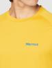 [Marmot] Men's Climb Skin Long Sleeve Crew Neck Long-Sleeve T-Shirt, Yellow, XL (TSSMC213)