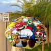 Super Mario Automatic Umbrella - Suitable Travel Portable Umbrella Outdoor sun shading umbrella Suitable For All Seasons