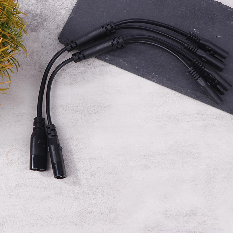 IEC 320 C8 2Pin Male To 2 X C7 Female Y Split Power Cable Около 28 см IEC 320 C7 To C8 Удлинительные шнуры C8 Male To C7 Female Cable