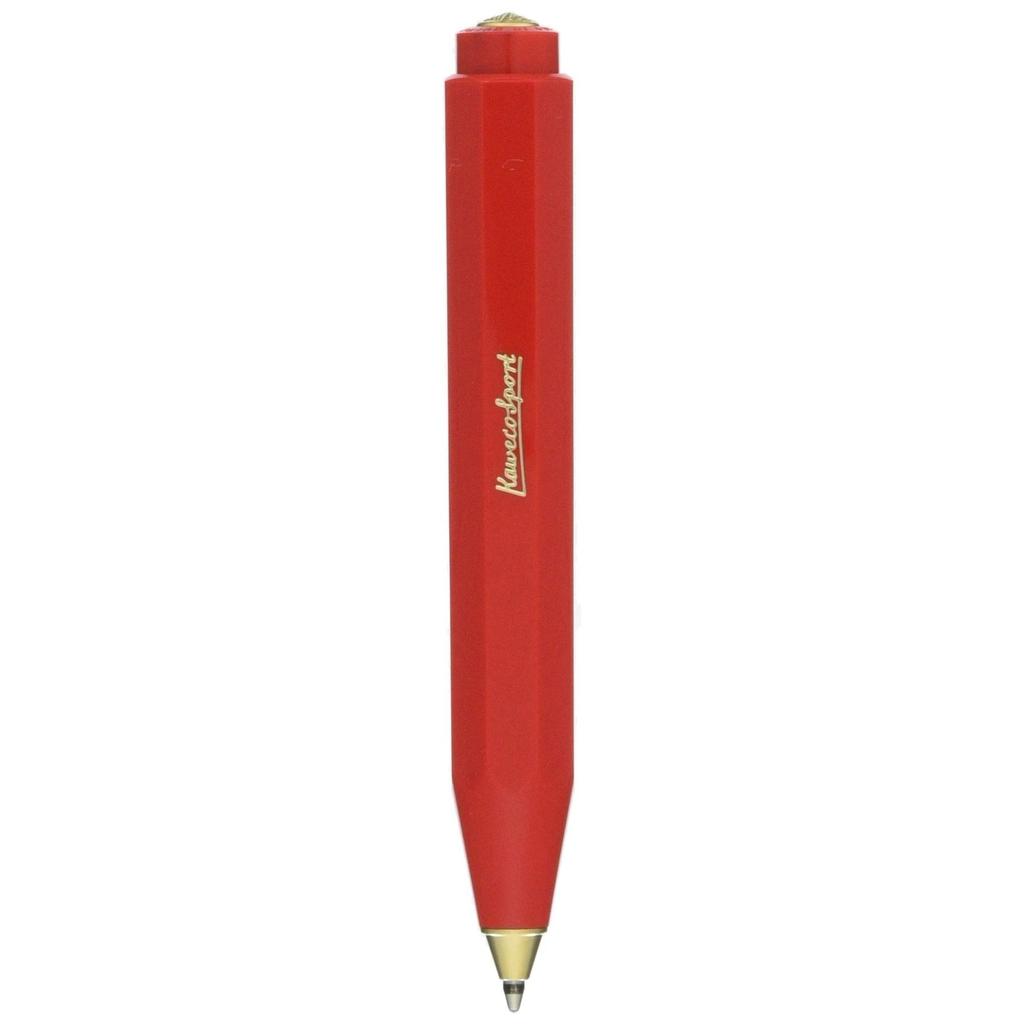 Шариковая ручка Kaweco Classic Sport, Официально импортированная, На масляной основе, Красная, CSBP-RD,