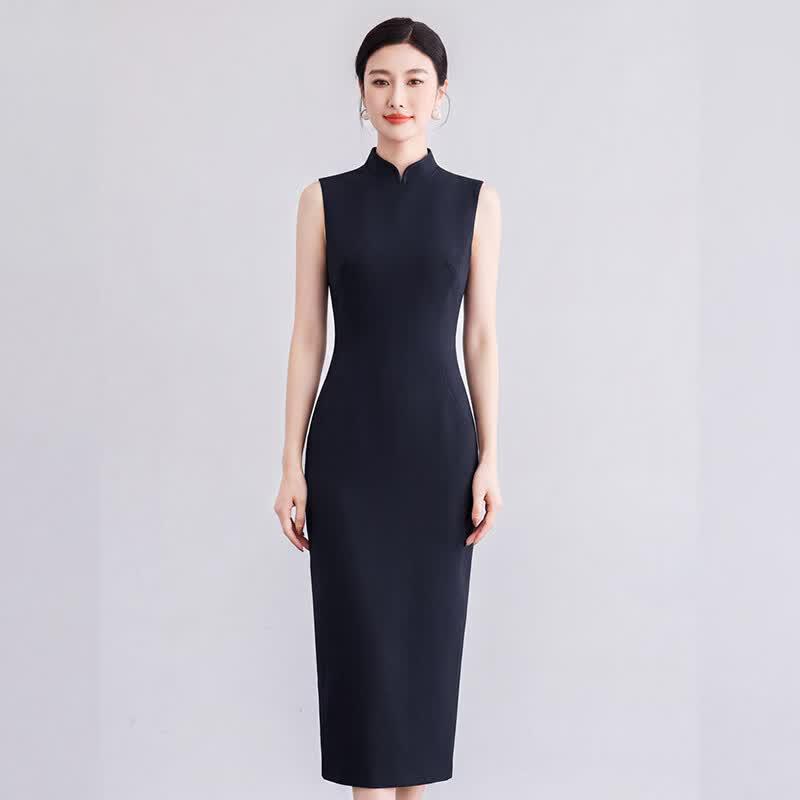 Женский Новый Ретро Костюм-Платье в Китайском Стиле Cheongsam от Treloman