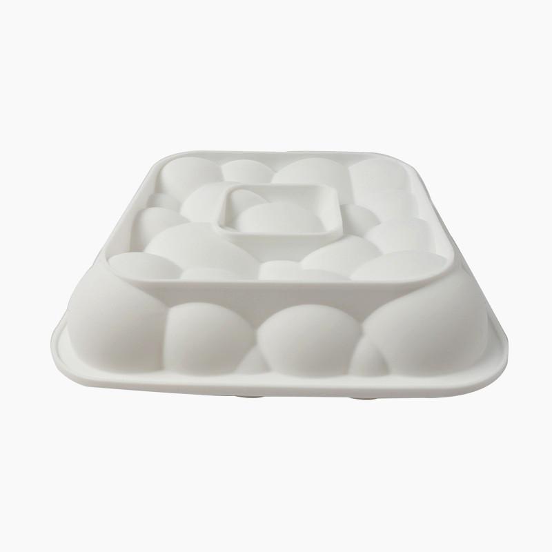 1pc Silicone Mold Cloud Shape Mousse Cake Molds Cake Bakeware Baking Tools 3d Bread Pastry Mould Diy Birthday Wedding Party