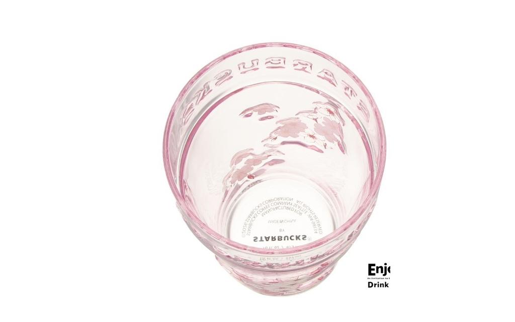 #2026 STARBUCKS JAPAN SAKURA 473мл СТЕКЛЯННЫЙ РОЗОВЫЙ ТЕРМОКРУЖКА БЕСПЛАТНАЯ ДОСТАВКА