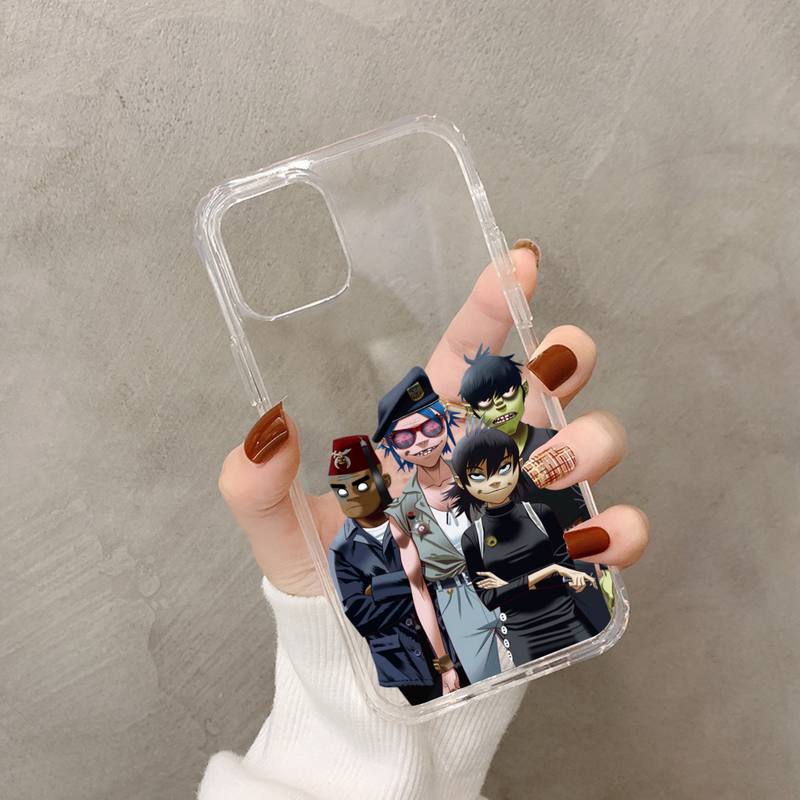 Gorillaz Phone Case for IPhone 18 11 12 13 mini pro XS MAX 8 7 6 6S Plus X 5S SE 2020 XR case