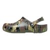 Crocs Классические камуфляжные клоги EVA с круглым носком, слипоны, унисекс, зеленые, коричневые, 211936-3TC