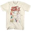Street Fighter - 2 Comic - American Classics - Solid Off-White  Short Sleev