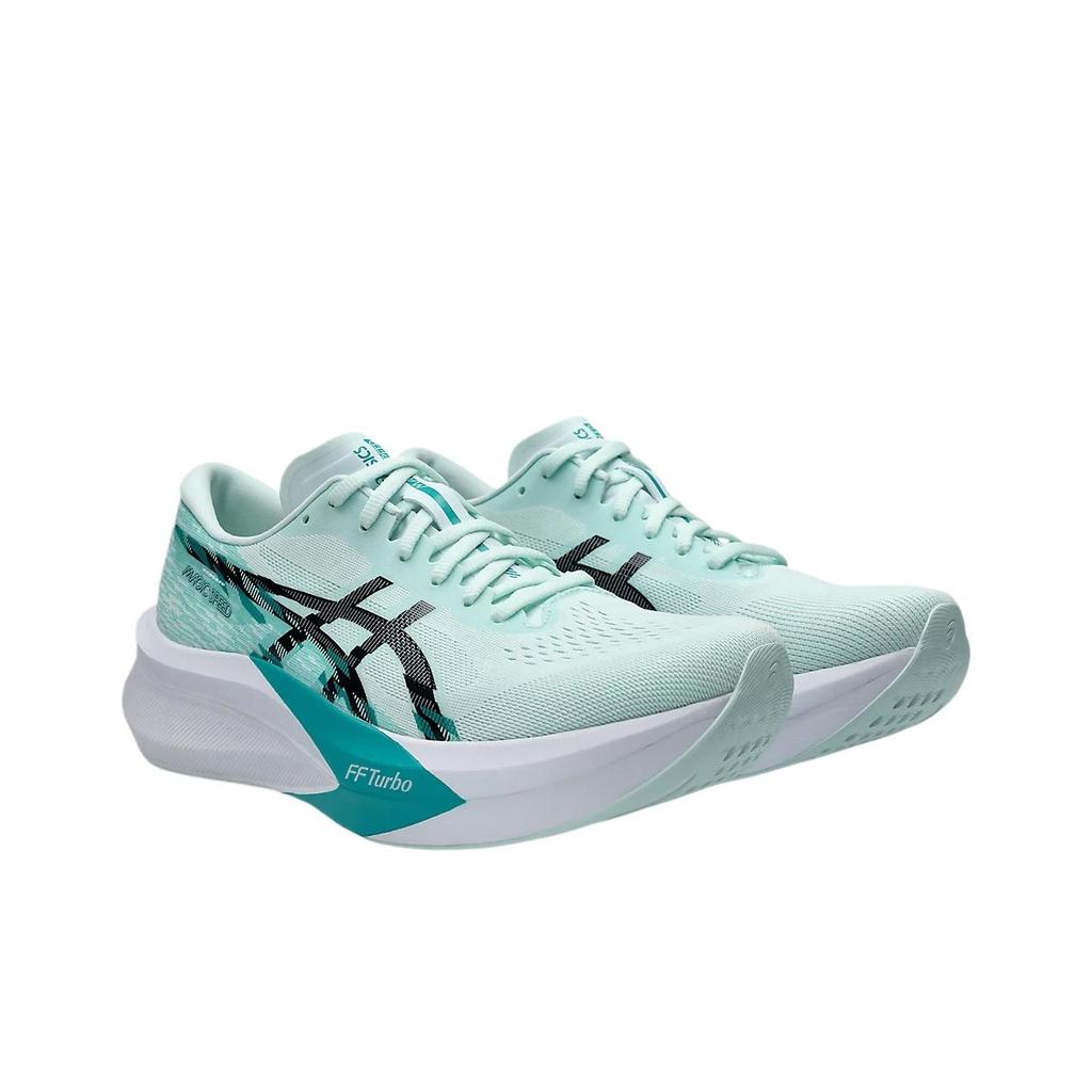 Asics Magic Speed 4 Широкие успокаивающие морские черные мужские кроссовки бирюзового цвета 1011B873-401