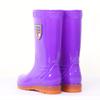 Оптовая продажа женских водонепроницаемых уличных садовых резиновых сапог от дождя с ярким лицом для женщин с цветными резиновыми сапогами Оптовая продажа сапог от дождя